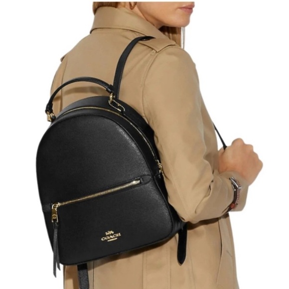 EUC Coach Women's Black Jordyn Backpack - Picture 1 of 11